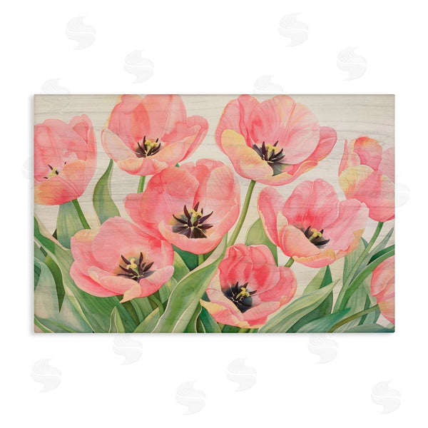 stupell industries Maya Blooms | Shabby Chic Poppy Garden