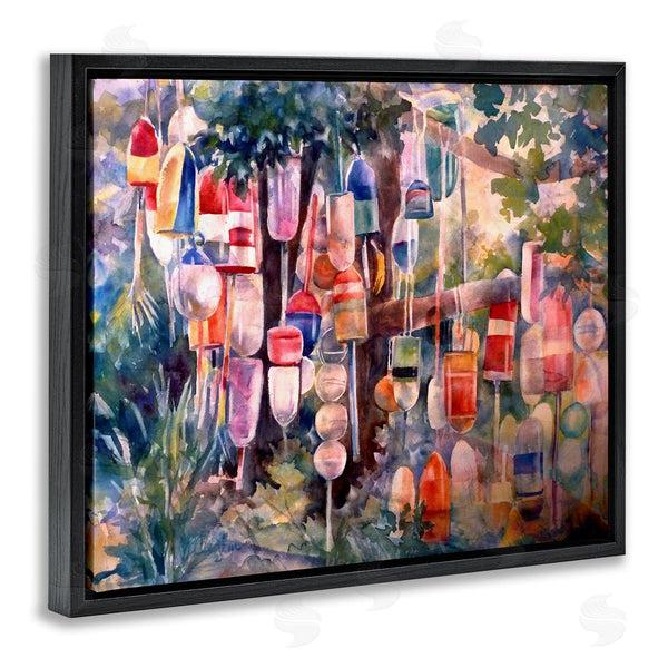 Stupell Industries MB Cunningham | Maritime Buoys On Tree Wall Art