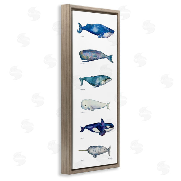 Stupell Industries MB Cunningham | Maritime Sea Life Chart Wall Art