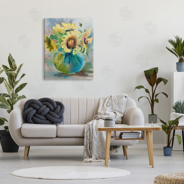 Stupell Industries MB Cunningham | Modern Yellow Daisies Wall Art