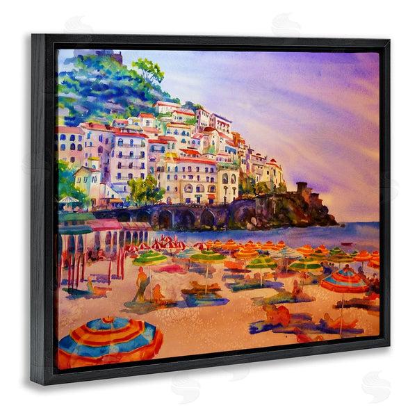 Stupell Industries MB Cunningham | Summer Beach Landscape Wall Art