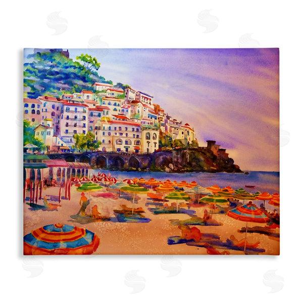 stupell industries MB Cunningham | Summer Beach Landscape Wall Art