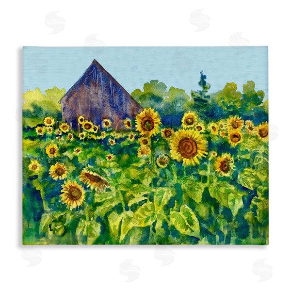 stupell industries MB Cunningham | Sunflower Field Painting Wall Art