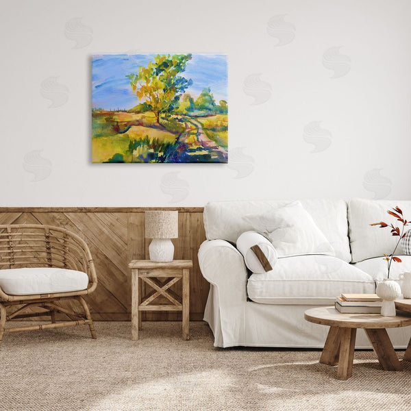 Stupell Industries MB Cunningham | Tree & Path Landscape Wall Art