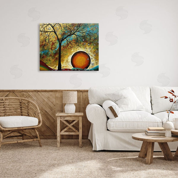 Stupell Industries Megan Duncanson | Boho Tree Scenery Wall Art