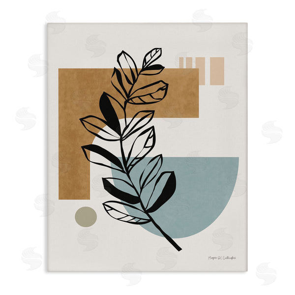 stupell industries Megan Gallagher | Desert Geometric Shape Abstraction Botanical Plant Outline Wall Art