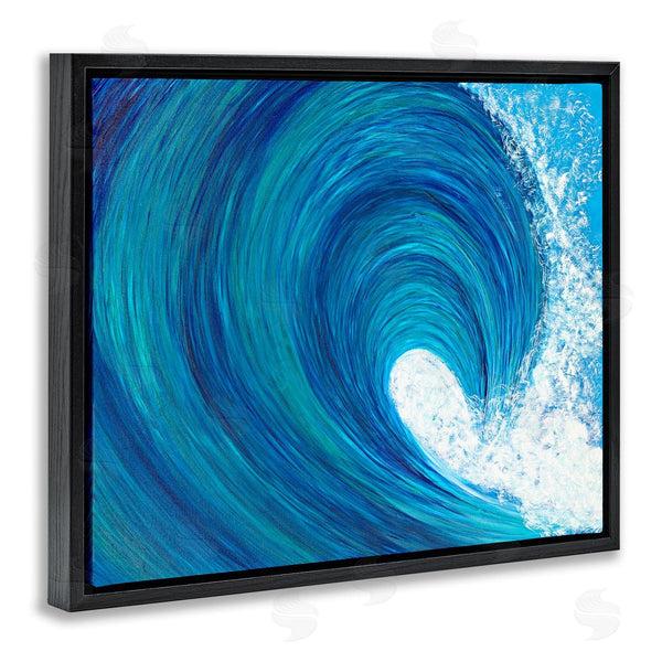 Stupell Industries Megan Morris | Swirling Ocean Wave