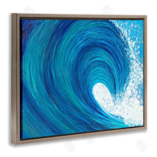 Stupell Industries Megan Morris | Swirling Ocean Wave