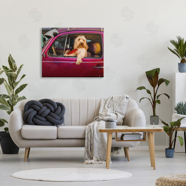 Stupell Industries Mehmet Asian | Funny Chauffeur Dog Wall Art
