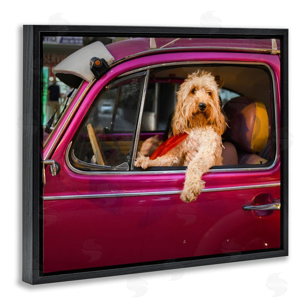 Stupell Industries Mehmet Asian | Funny Chauffeur Dog Wall Art