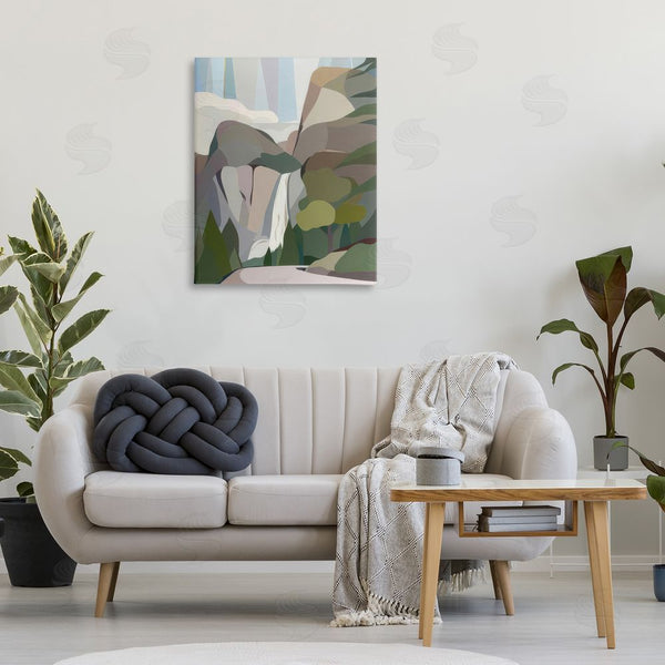 Stupell Industries Melba Browne | Abstract Bridal Veil Falls Wall Art