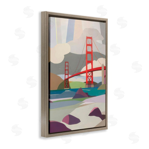 Stupell Industries Melba Browne | Golden Gate Bridge Architecture Wall Art