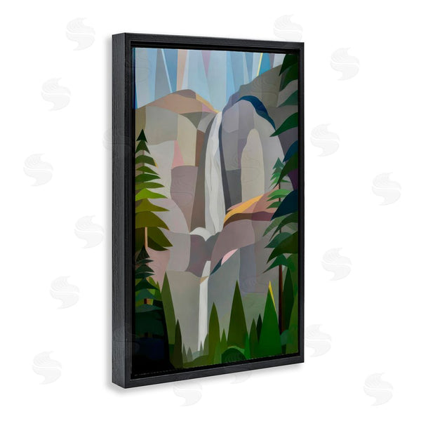 Stupell Industries Melba Browne | Morning Yosemite Falls Abstract Wall Art