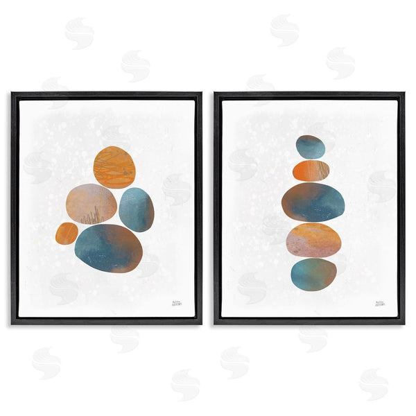 Stupell Industries Melissa Averinos | Abstract Patterned Stones Organic Wall Art