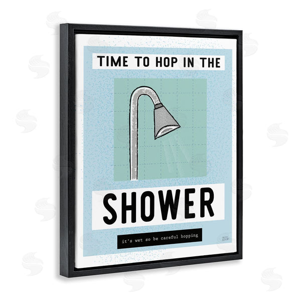 Stupell Industries Melissa Averinos | Bathroom Shower Time Phrase