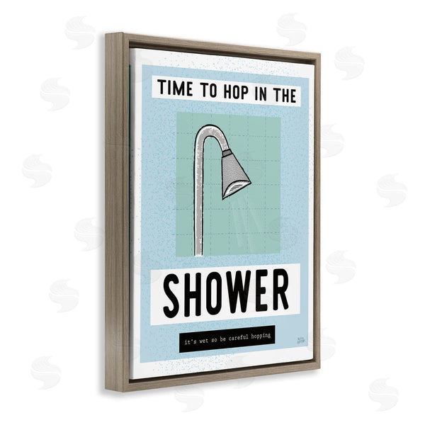 Stupell Industries Melissa Averinos | Bathroom Shower Time Phrase