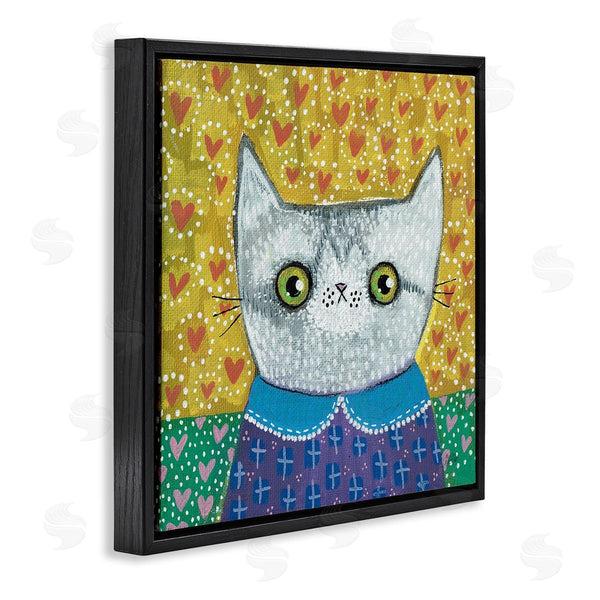 Stupell Industries Melissa Averinos | Kitten With Fun Patterns