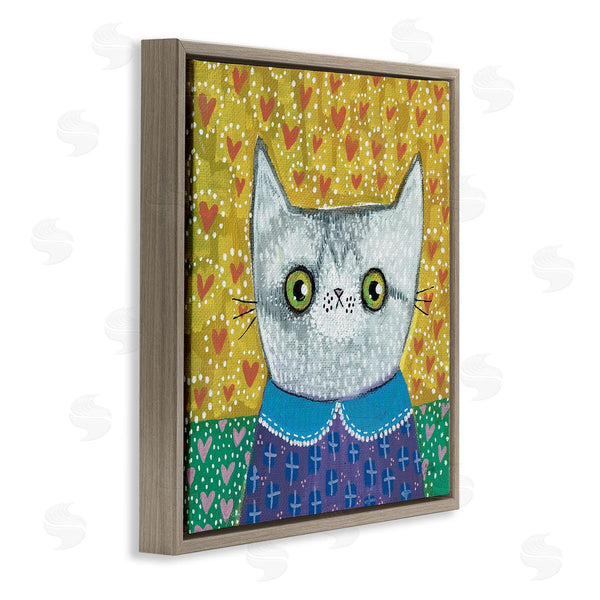 Stupell Industries Melissa Averinos | Kitten With Fun Patterns