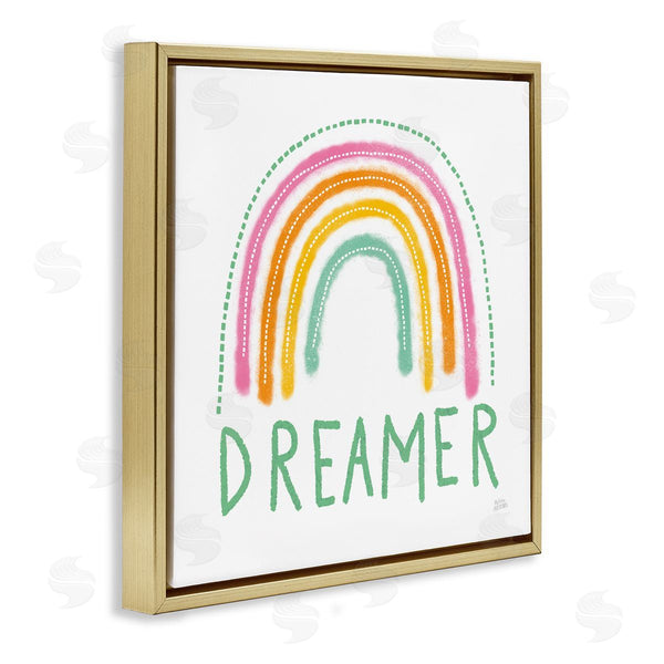 Stupell Industries Melissa Averinos | Rainbow Dreamer Inspirational Phrase