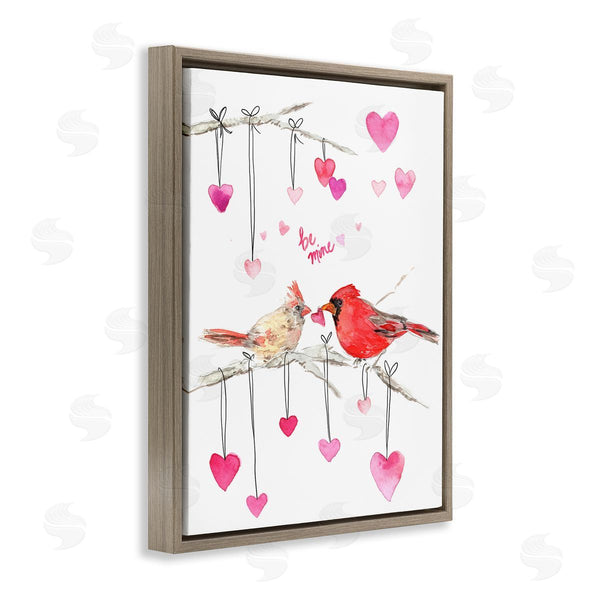 Stupell Industries Melissa Hyatt | Be Mine Cardinals Wall Art