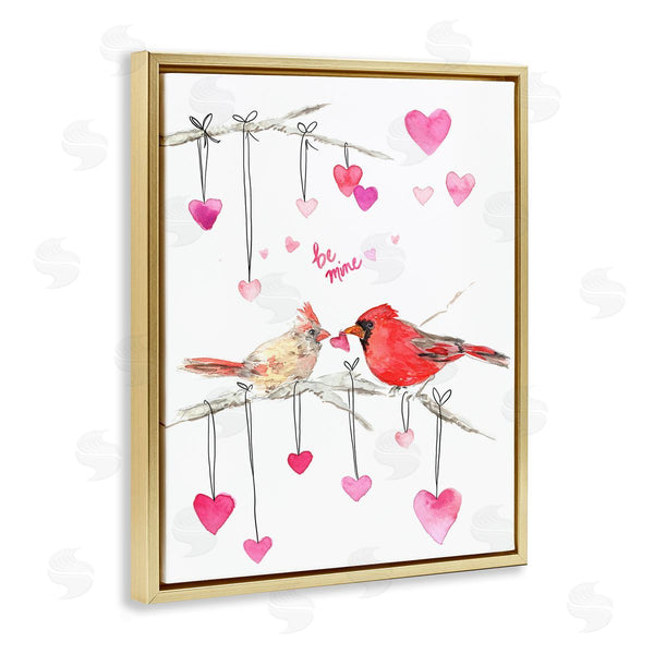 Stupell Industries Melissa Hyatt | Be Mine Cardinals Wall Art