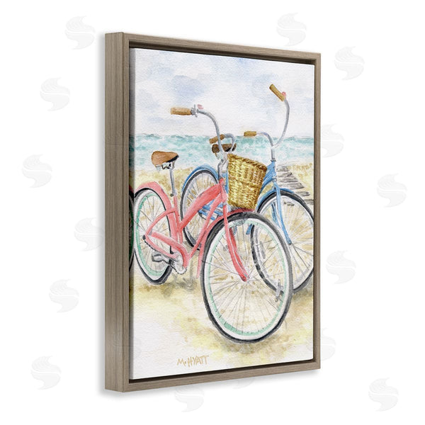 Stupell Industries Melissa Hyatt | Beach Bikes Parked