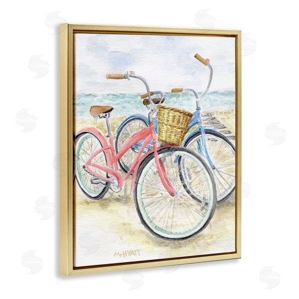 Stupell Industries Melissa Hyatt | Beach Bikes Parked