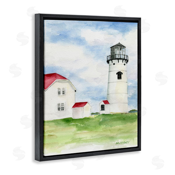 Stupell Industries Melissa Hyatt | Chatham Harbor Lighthouse Coastal Cape Destination Wall Art
