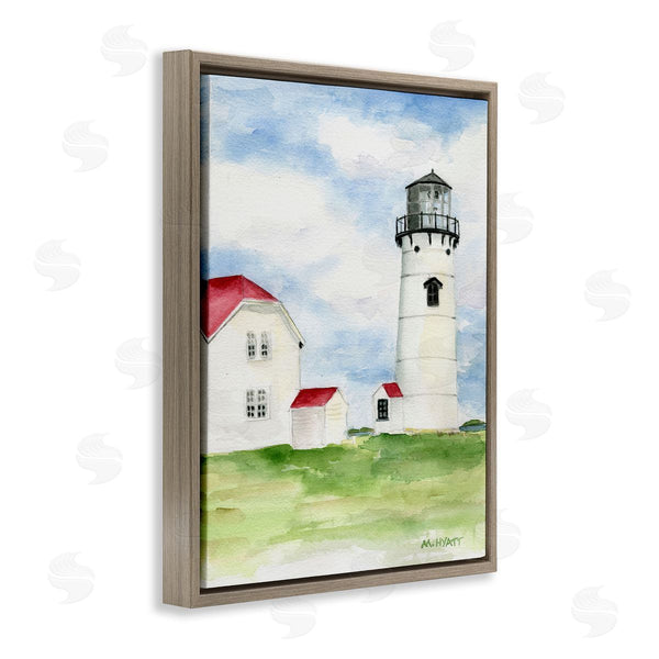 Stupell Industries Melissa Hyatt | Chatham Harbor Lighthouse Coastal Cape Destination Wall Art