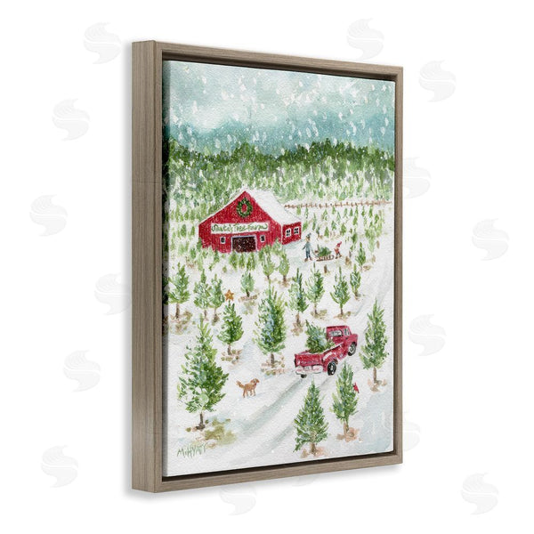Stupell Industries Melissa Hyatt | Christmas Tree Farm