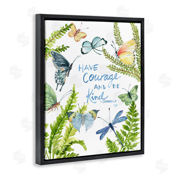Stupell Industries Melissa Hyatt | Courage And Kindness Phrase