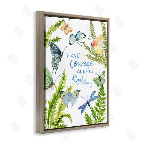 Stupell Industries Melissa Hyatt | Courage And Kindness Phrase
