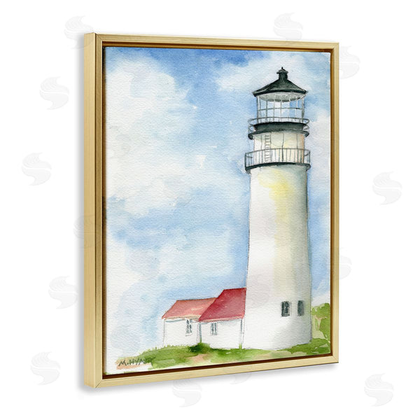 Stupell Industries Melissa Hyatt | Highland Lighthouse Nautical Coast Architecture