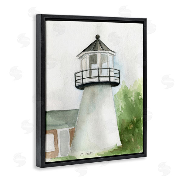Stupell Industries Melissa Hyatt | Hyannis Coast Lighthouse Waterside Architecture