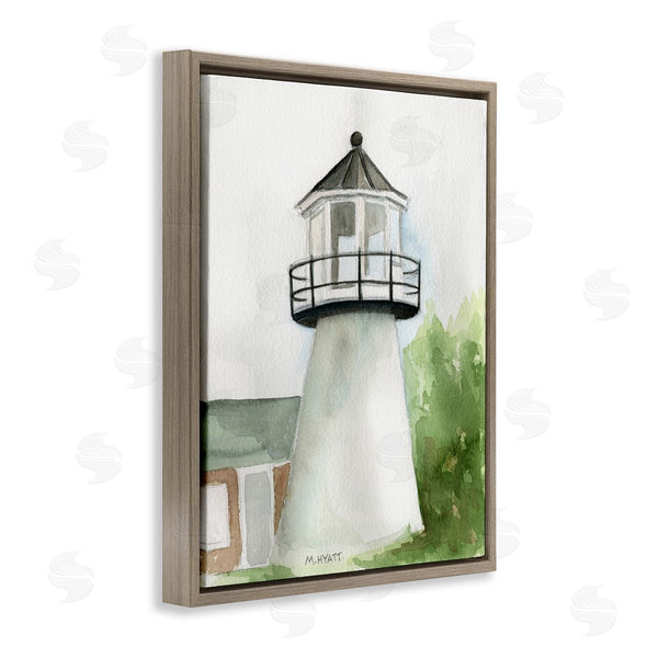 Stupell Industries Melissa Hyatt | Hyannis Coast Lighthouse Waterside Architecture