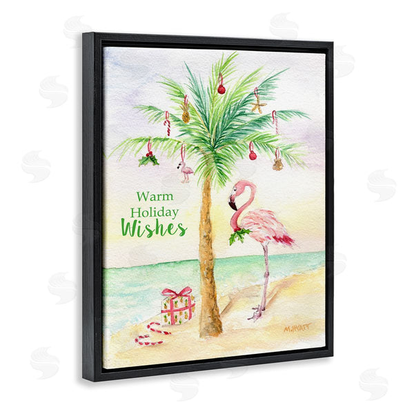 Stupell Industries Melissa Hyatt LLC | Tropical Flamingo Christmas
