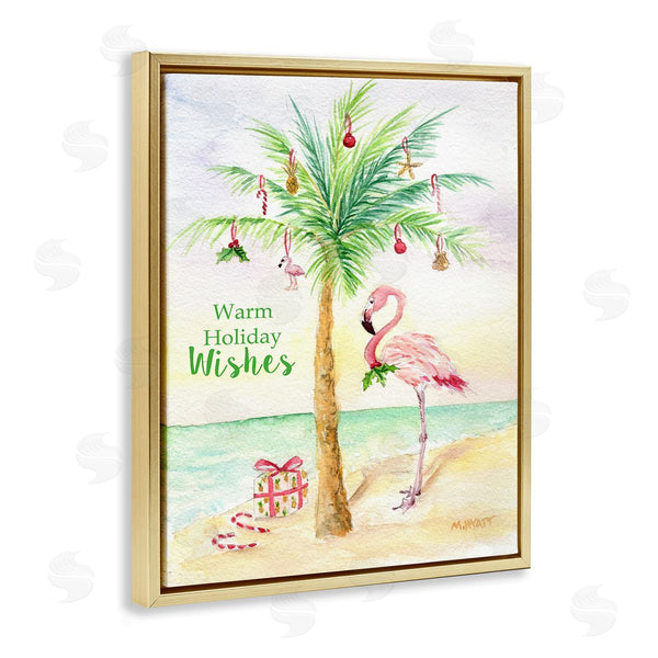 Stupell Industries Melissa Hyatt LLC | Tropical Flamingo Christmas