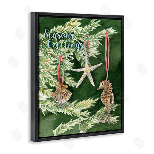 Stupell Industries Melissa Hyatt | Nautical Christmas Tree Seashells