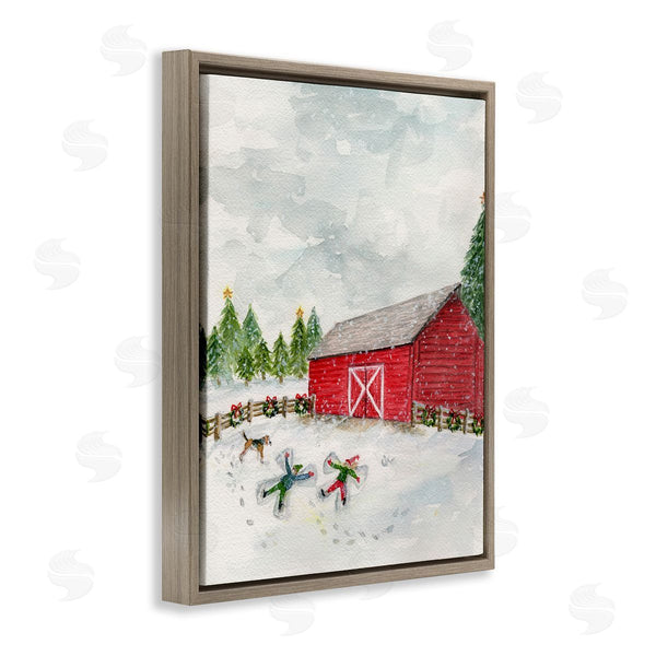 Stupell Industries Melissa Hyatt | New England Snow Angels