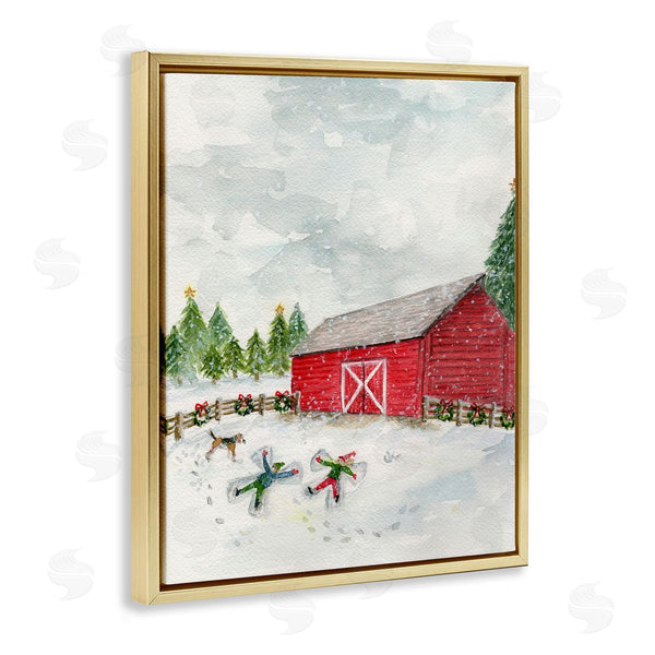 Stupell Industries Melissa Hyatt | New England Snow Angels