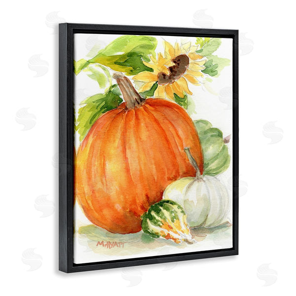 Stupell Industries Melissa Hyatt | Pumpkin Sunflower And Gourd Harvest