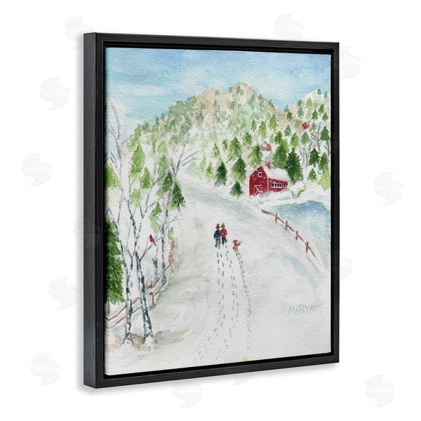 Stupell Industries Melissa Hyatt | Steps In Country Snow