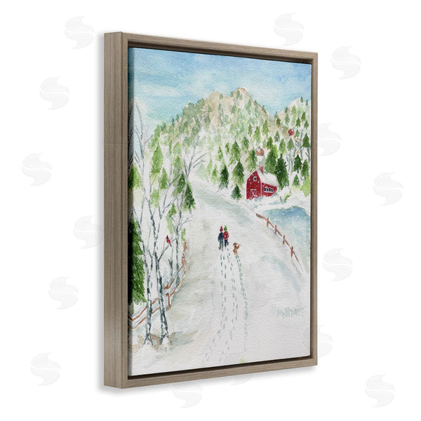 Stupell Industries Melissa Hyatt | Steps In Country Snow