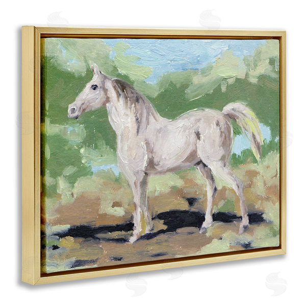 Stupell Industries Melissa Wang | A Quiet Gallop Horse