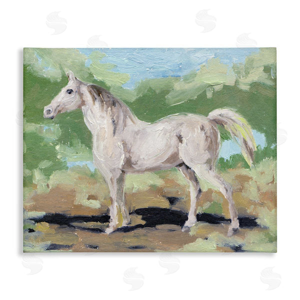 stupell industries Melissa Wang | A Quiet Gallop Horse