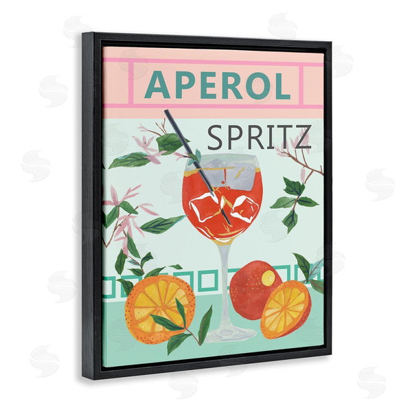 Stupell Industries Melissa Wang | Aperol Tropical Cocktail