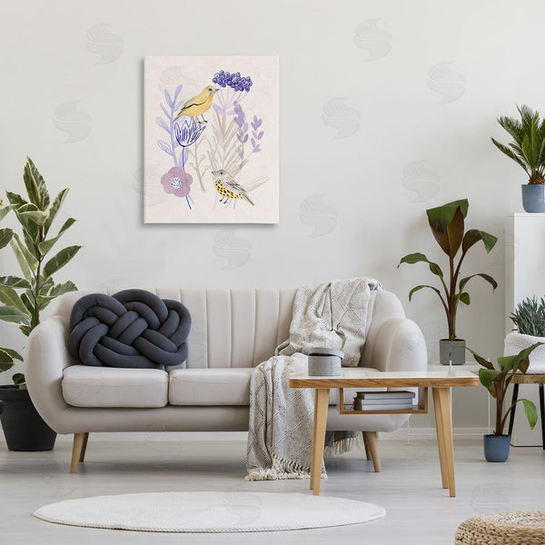 Stupell Industries Melissa Wang | Birds With Plant Sprigs Wall Art