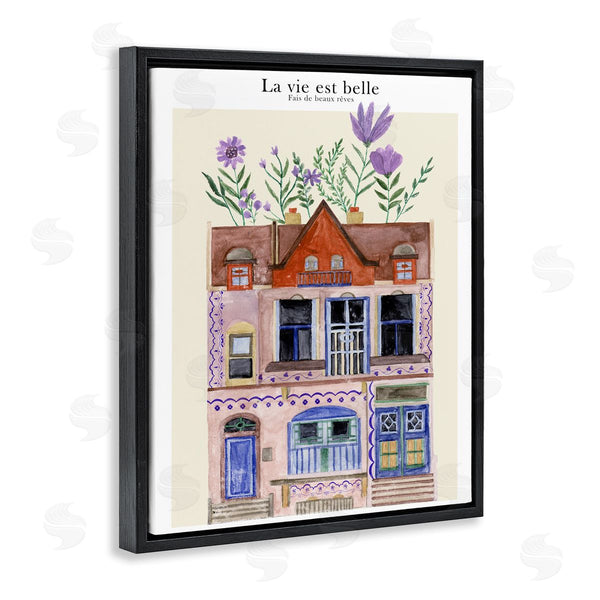 Stupell Industries Melissa Wang | Blooming City Building