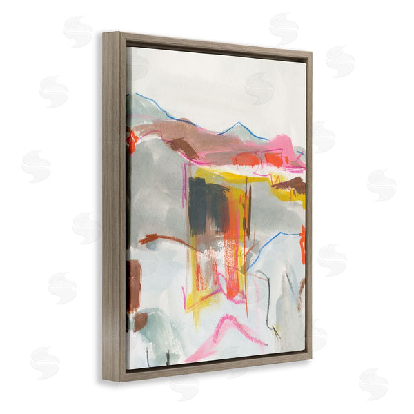 Stupell Industries Melissa Wang | Bold Abstract Mountain Shapes
