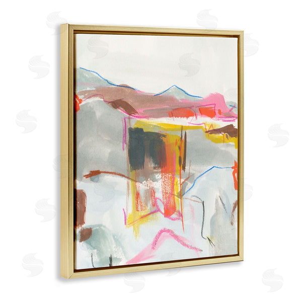 Stupell Industries Melissa Wang | Bold Abstract Mountain Shapes